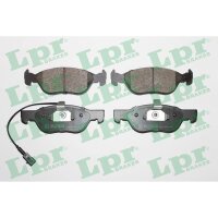 LPR 05P646 Bremsbelagsatz, Scheibenbremse