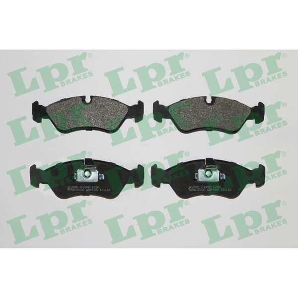 LPR 05P656 Bremsbelagsatz, Scheibenbremse