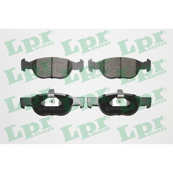 LPR 05P688 Bremsbelagsatz, Scheibenbremse
