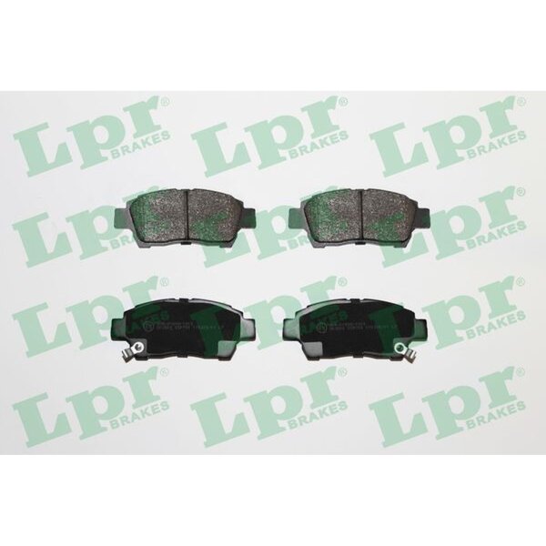 LPR 05P700 Bremsbelagsatz, Scheibenbremse