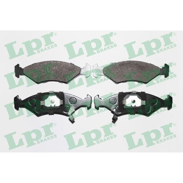 LPR 05P737 Bremsbelagsatz, Scheibenbremse