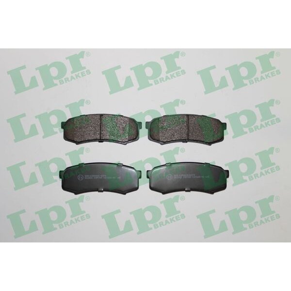 LPR 05P749 Bremsbelagsatz, Scheibenbremse