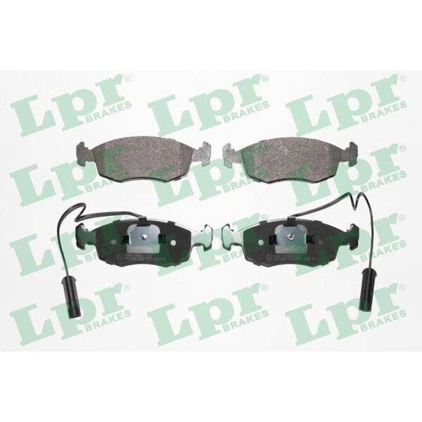 LPR 05P755 Bremsbelagsatz, Scheibenbremse