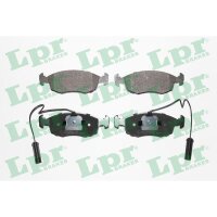 LPR 05P755 Bremsbelagsatz, Scheibenbremse