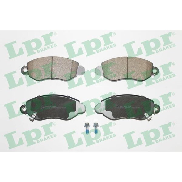 LPR 05P775 Bremsbelagsatz, Scheibenbremse