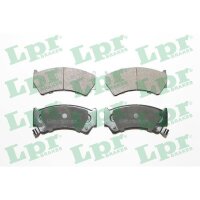 LPR 05P778 Bremsbelagsatz, Scheibenbremse