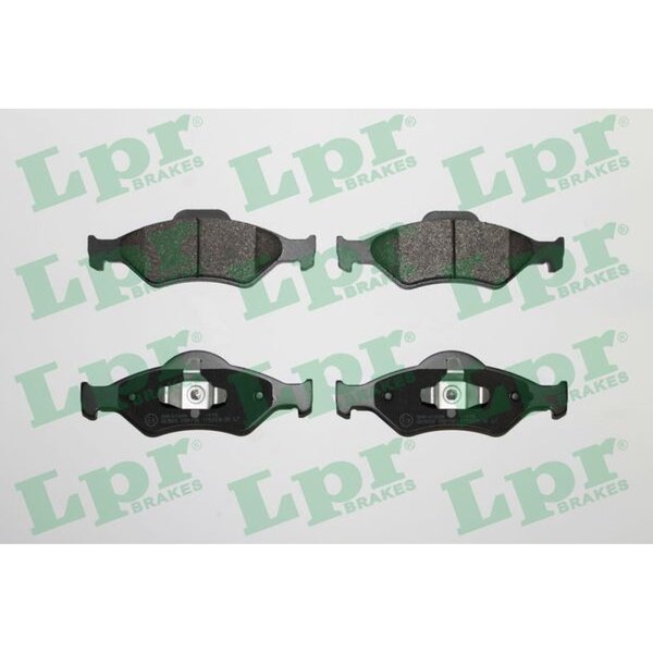 LPR 05P795 Bremsbelagsatz, Scheibenbremse