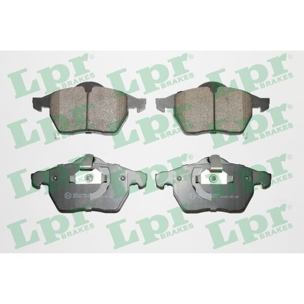 LPR 05P812 Bremsbelagsatz, Scheibenbremse