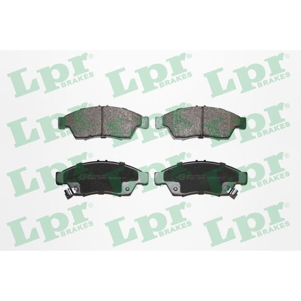 LPR 05P852 Bremsbelagsatz, Scheibenbremse