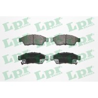LPR 05P852 Bremsbelagsatz, Scheibenbremse