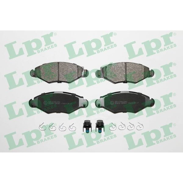 LPR 05P903 Bremsbelagsatz, Scheibenbremse