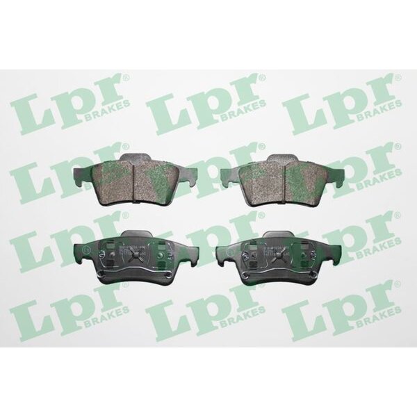 LPR 05P907 Bremsbelagsatz, Scheibenbremse