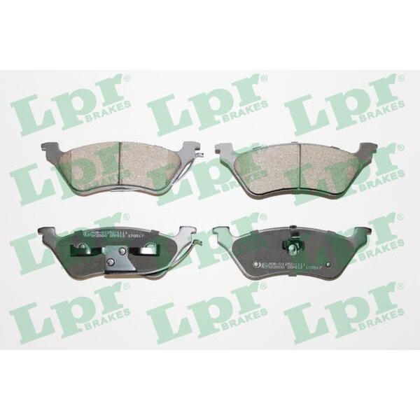 LPR 05P912 Bremsbelagsatz, Scheibenbremse