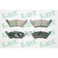 LPR 05P912 Bremsbelagsatz, Scheibenbremse