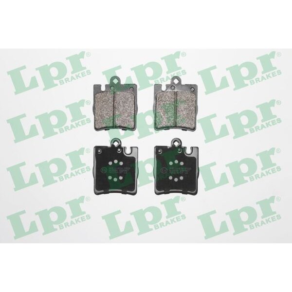 LPR 05P957 Bremsbelagsatz, Scheibenbremse