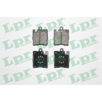 LPR 05P957 Bremsbelagsatz, Scheibenbremse