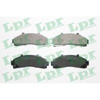 LPR 05P989 Bremsbelagsatz, Scheibenbremse