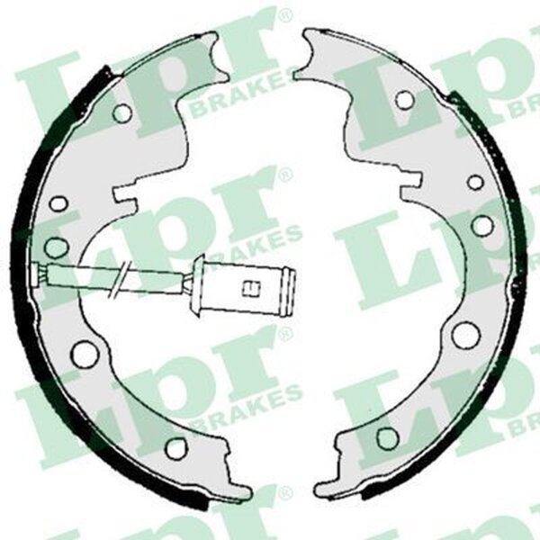 LPR 06060 Bremsbackensatz