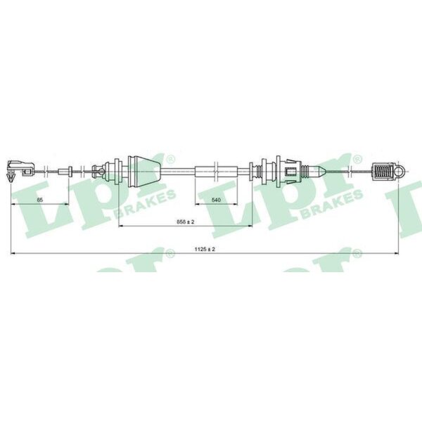 LPR C0146A Gaszug