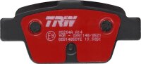 TRW GDB1485DTE Bremsbelagsatz, Scheibenbremse