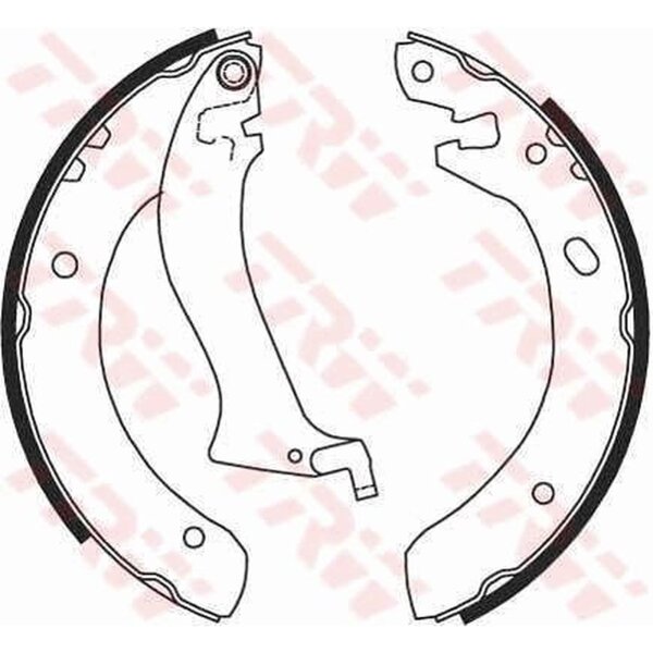 TRW GS8633 Bremsbackensatz