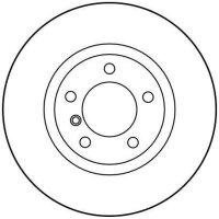 TRW DF2732S Bremsscheibe