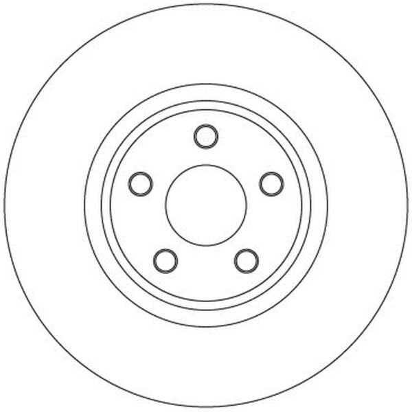 TRW DF3964S Bremsscheibe