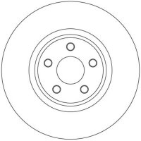 TRW DF3964S Bremsscheibe