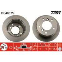 TRW DF4087S Bremsscheibe