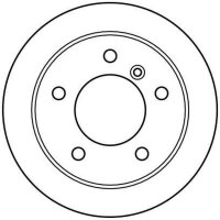 TRW DF4087S Bremsscheibe