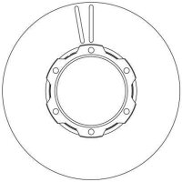TRW DF4144S Bremsscheibe