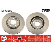 TRW DF4309S Bremsscheibe