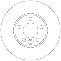 TRW DF4309S Bremsscheibe