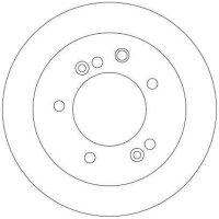 TRW DF4395S Bremsscheibe