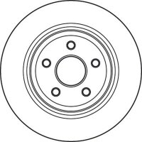 TRW DF4979S Bremsscheibe