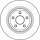 TRW DF4979S Bremsscheibe