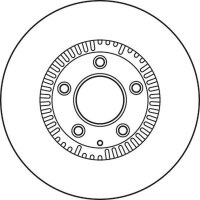 TRW DF6067S Bremsscheibe