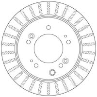 TRW DF6191S Bremsscheibe