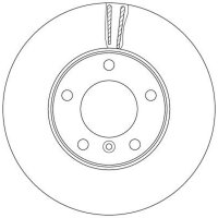 TRW DF6478S Bremsscheibe
