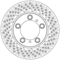 TRW DF6483S Bremsscheibe