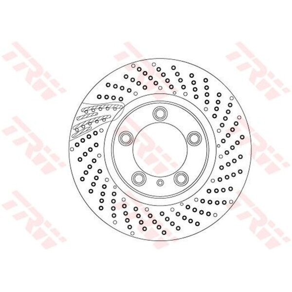 TRW DF6541S Bremsscheibe
