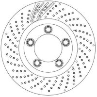 TRW DF6542S Bremsscheibe