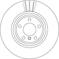 TRW DF6602S Bremsscheibe