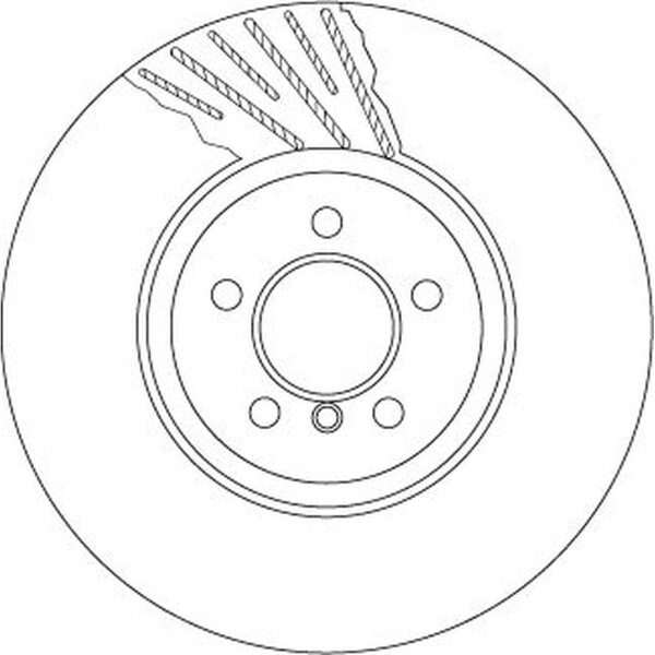 TRW DF6614S Bremsscheibe