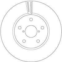 TRW DF6727S Bremsscheibe