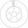 TRW DF6727S Bremsscheibe