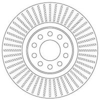 TRW DF6742S Bremsscheibe
