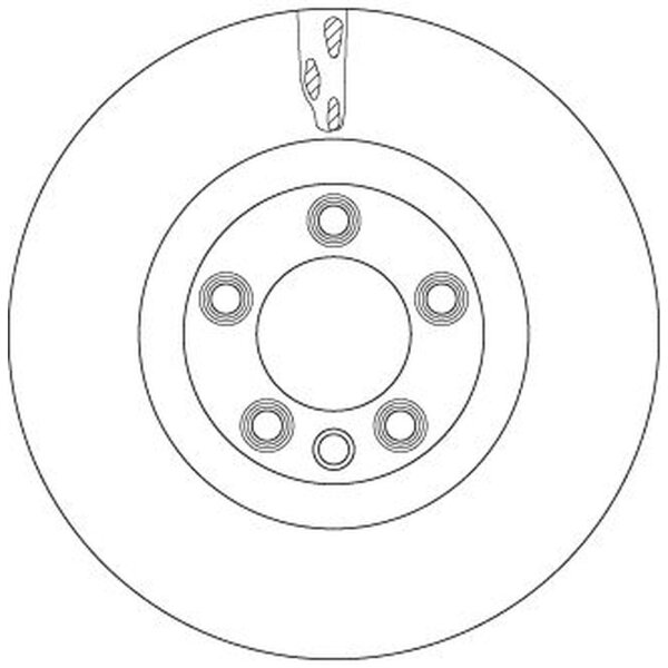 TRW DF6772S Bremsscheibe