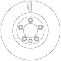 TRW DF6772S Bremsscheibe