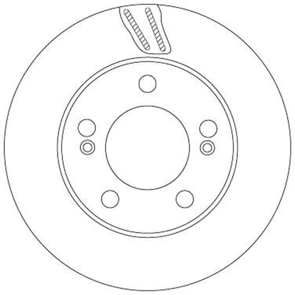 TRW DF6878S Bremsscheibe